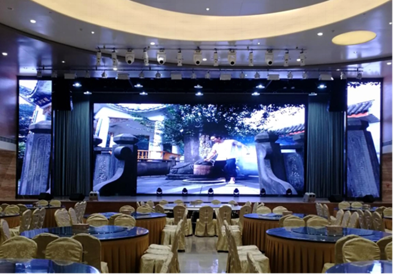 瀘州宴會廳 規(guī)格型號：室內(nèi)P3全彩 面積86平米.jpg